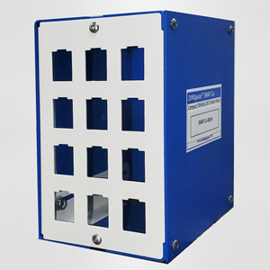 DINSpace SNAP-Cu-Blank - SNAP Cu Compact Copper Patch Panel without jacks. by DINSPACE