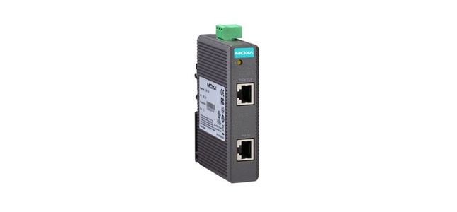 SPL-24 - Industrial IEEE802.3af PoE splitter, Maximum output of 12.95W at 24 VDC, 0 to 60 Degree C by MOXA