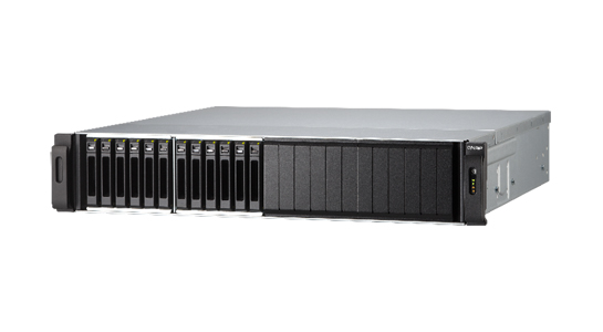 QNAP SS-EC1279U-SAS-RP-US - *Discontinued* - 12-Bay 2.5' iSCSI NAS, 2U, SAS/SATA 6G, 4LAN, 10G-ready, Redundant PSU by QNAP