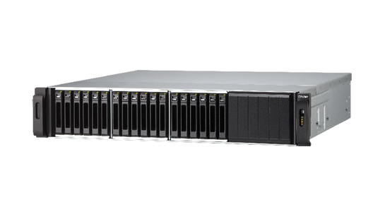 QNAP SS-EC1879U-SAS-RP-US - *Discontinued* - 18-Bay 2.5' iSCSI NAS, 2U, SAS/SATA 6G, 4LAN, 10G-ready, Redundant PSU by QNAP