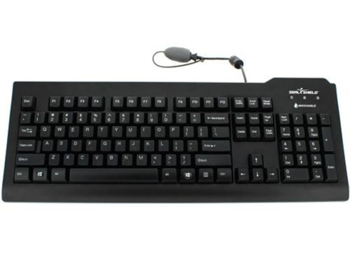 SSKSV207 - Seal Clean' Waterproof Keyboard w/Key Lock by Seal Shield