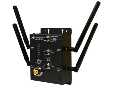 ORing TAP-3120-M12 - *Discontinued* - EN50155 Rugged 2x 10/100TX (M12)  to single RF x 802.11 a/b/g wireless access point by ORing Industrial Networking