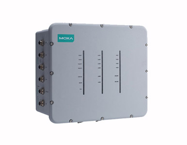 Moxa TAP-323-US-CT-T - 802.11n Railway Trackside Out-door Dual Radio Access Point, US band, IP68, -40 to 75  Degree C by MOXA