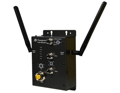 ORing TAP-620-M12 - *Discontinued* - EN50155 Rugged 2x 10/100TX (M12)  to dual RF x 802.11 a/b/g/n wireless access point by ORing Industrial Networking