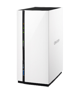 QNAP TAS-268-US-QUS - *Discontinued* - 2-bay Personal Cloud NAS with DLNA, mobile apps and Android display by QNAP