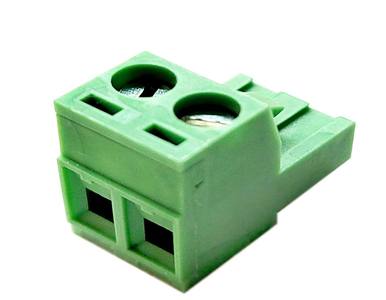 TB-2P-Male - 2-Pin Green Terminal Block by ANTAIRA