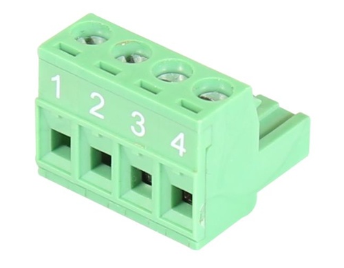 Antaira TB-4P-Male (25pc bag) - 4-Pin Green Terminal Block for LNX/P-C500, or IMC/P-C1000 Series by ANTAIRA
