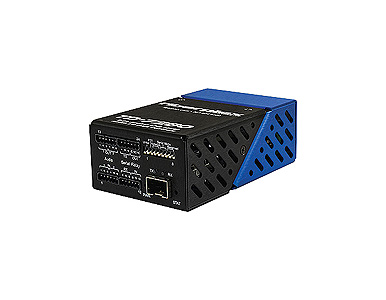 Patton TD-7280-L5B - Line Level Stereo Audio Transceiver with PTT, Serial Data and Controls, TD Package, 1300 nm Singlemode, LC by PATTON