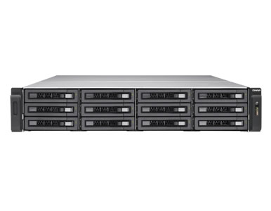 QNAP TES-1885U-D1531-32GR-US - *Discontinued* - 12 (+6) Bay 10GbE NAS and iSCSI/ IP-SAN with dual OS options (QES/QTS), SAS 12G, by QNAP