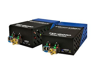 TKIT-MADI-M - TD-6010 (Pair) MADI (AES10) to Multimode Optical Conversion, 1310nm, LC, 2km, Includes AC Power Adapters by PATTON