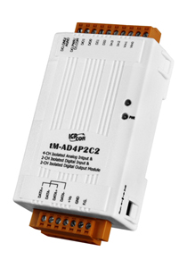 tM-AD4P2C2 - 4 Channel Multifunction Analog input, 2 channel DI and 2 DO with High Voltage Proection by ICP DAS