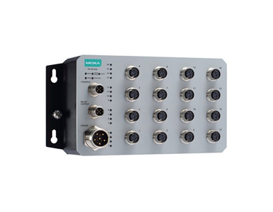 Moxa TN-4516A-WV-CT-T - 16 ports Layer 2 Managed Switch with 16 Fast Ethernet ports, 24 to 110 VDC, conformal coating, -40 to 75 by MOXA