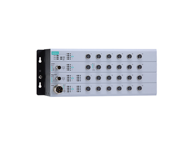 Moxa TN-4524A-16PoE-WV-CT-T - L2 Managed Ethernet switch, 16 * 10/100BaseT(X) with 802.3at PoE+ and 8 * 10/100BaseT(X) M12 conne by MOXA