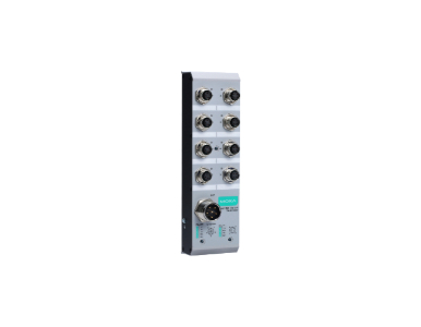 Moxa TN-5308-MV - *Discontinued* - Unmanaged Ethernet switch with 8 10/100BaseT(X) ports with M12 connectors, 72/96/110 VDC by MOXA