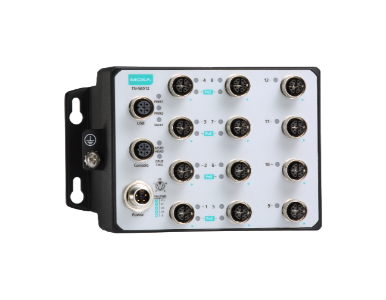 Moxa TN-G6512-8GPoE-WV-T - L2 Managed Ethernet switch, 8 * 10/100/1000BaseT(X) with 802.3at PoE+ and 4 * 10/100/1000 BaseT(X) M1 by MOXA