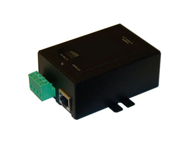 TP-DCDC-1248-M - 9-36VDC IN 48VDC OUT 24W DC to DC Converter and POE injector. Black Metal Enclosure. Industrial Applications. by Tycon Systems
