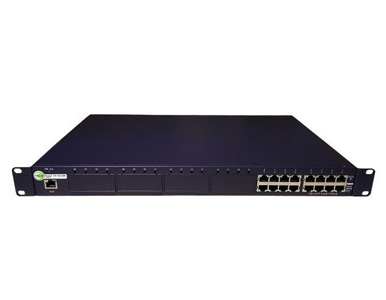 TP-MS308 - Mid Span High Power 16.8W POE Injector - 8 port. 1U Rack Mount. IEEE802.3af. Gigabit. 400W by Tycon Systems