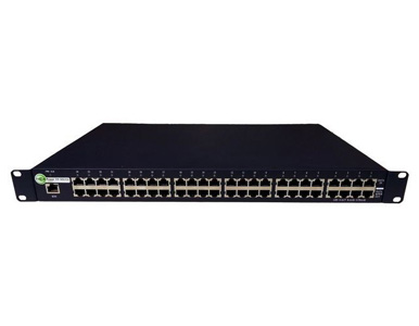 TP-MS324 - Mid Span High Power 16.8W POE Injector - 24 port. 1U Rack Mount. IEEE802.3af. Gigabit.400W by Tycon Systems