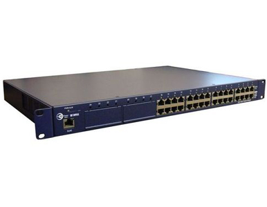 TP-MS616 - Mid Span Very High Power 40W POE Injector - 16 port. AC/DC In. 1U Rack Mount. IEEE802.3af/at. Gigabit. 576W by Tycon Systems