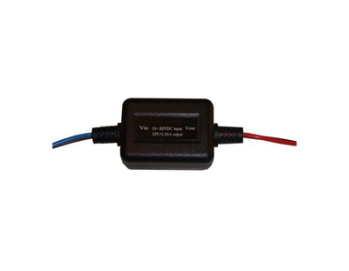Tycon Systems TP-VR-1212 - *Discontinued* - Voltage Regulator 12-15VDC input, 12V @ 1.5A regulated output. 18W. 12' 18AWG lead w by TYCON SYSTEMS
