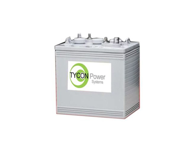TPBAT6-180 - 6V 180Ah GEL SLA Battery with 5/16' Stud and SAE Post. 10 x 7 x 11 by Tycon Systems
