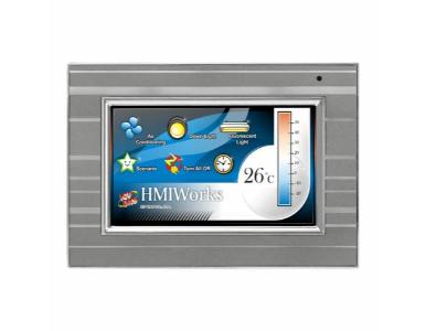 ICP DAS TPD-433-M2 - 4.3' Touch HMI device with RS-485, RS-232 (3 pin), USB, RTC, Ethernet (Panel: Gray, RoHS) by ICP DAS