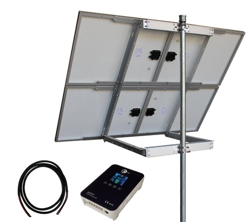 TPSK12/24M-340W - Solar Kit-Solar Panel, Pole/Wall Mount, Outdoor 12AWG Cable, Battery Charge Controller, 12/24V 340W Solar