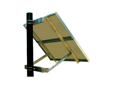 Tycon Systems TPSM-80x4-UNI - Side of Pole mount for two or four 80W solar panels, 2-4' pole by TYCON SYSTEMS