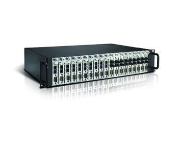 Moxa TRC-190-AC - 19 inches chassis, 110V to 220V AC input, 19 slots by MOXA
