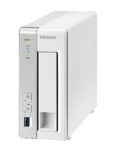 QNAP TS-131-US - *Discontinued* - 1-bay Personal Cloud NAS with DLNA, mobile apps and AirPlay support by QNAP