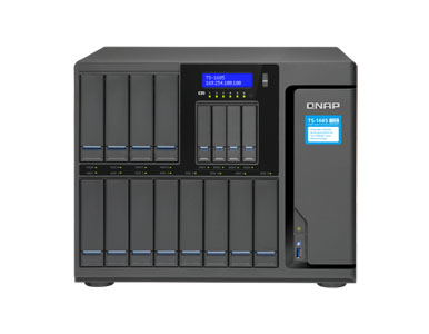 QNAP TS-1685-D1531-32G-US - *Discontinued* - 12 (+4) Bay High-Capacity 10GbE iSCSI NAS, Intel Xeon D1531 6-core 2.2GHz, 32GB RAM by QNAP