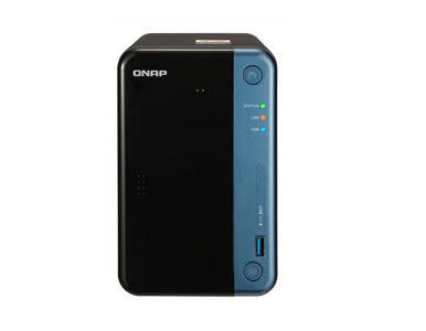 QNAP TS-253Be-2G-US - *Discontinued* - TS-253Be-2G-US - Quad-core multimedia NAS with PCIe slot for diverse application expansio by QNAP