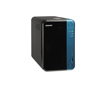 QNAP TS-253Be-4G-US - *Discontinued* - 2-bay 3.5 inch desktop NAS, Intel Celeron J3455 4-core 1.5GHz, 4GB DDR3L, HDMI v1.4b, USB by QNAP