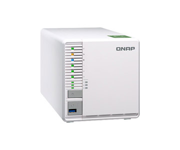 QNAP TS-332X-2G-US - *Discontinued* - 3 bay NAS, AL324 Quad core, 1.7GHz, 3 x M.2 SATA 2280 ports, 3 x SATA HDD/SSD SATA ports, by QNAP