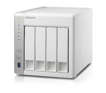 TS-431-US - 4-bay Personal Cloud NAS with DLNA, mobile apps and AirPlay support by QNAP