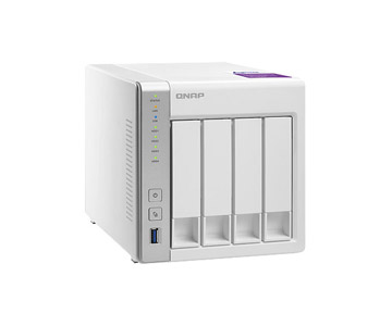 TS-431P-US - 4-bay Personal Cloud NAS with DLNA, mobile apps and AirPlay support. ARM Cortex A15 1.7GHzDual Core, 1GB RAM by QNAP