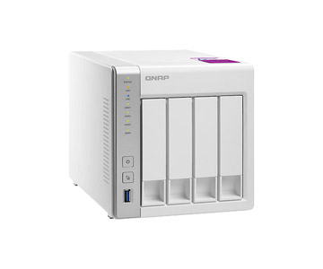 TS-431P2-1G-US - 4 Bay NAS, AL314 1.7GHz, 1 x SODIMM, 1GB DDR3 RAM, 2 x GbE LAN ports, 3 x USB 3.0 ports by QNAP