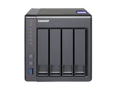 QNAP TS-431X2-8G-US - *Discontinued* - TS-431X2 (8GB RAM version) ARM-based NAS with Hardware Encryption, Quad Core 1.7GHz, 8GB by QNAP