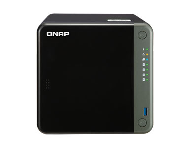 QNAP TS-453D-8G-US - *Discontinued* - TS-453D (8GB RAM version) 4-Bay Desktop NAS. Intel Celeron Gemini Lake J4125 quad-core 2.0 by QNAP