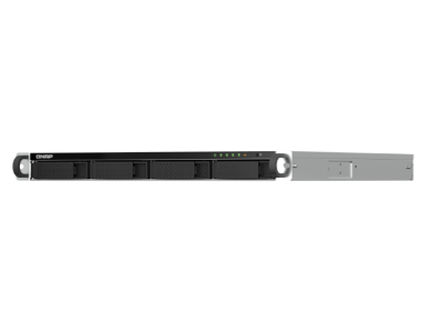 QNAP TS-464U-8G-US - 1U 4-bay NAS/iSCSI IP-SAN, Intel Celeron N5105/N5095 4C/4T (up to 2.7GHz), 8GB DDR4 RAM (on-board) by QNAP