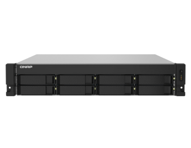 QNAP TS-832PXU-RP-4G-US - 2U 8-Bay ARM-based 2.5G &10G NAS, Quad Core 1.7GHz, 4GB DDR3 RAM, 2 x 10GbE SFP+, 2 x 2.5GbE by QNAP