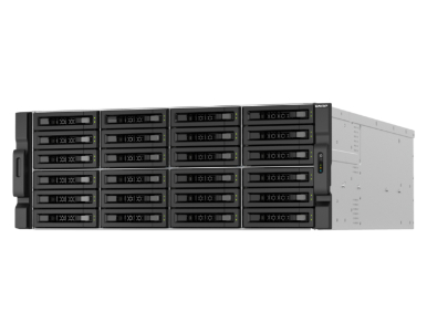 QNAP TS-h3087XU-RP-E2378-64G-US - 30-Bay 4U rackmount NAS, Intel® Xeon® E-2378 8C/16T 2.6 GHz processor (boost up to 4.8 by QNAP
