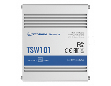 TSW101 - 8 x RJ45 ports, 10/100/1000 Mbps, compliance with IEEE 802.3, IEEE 802.3u, 802.3az standards, supports auto MDI/MDIX cr by TELTONIKA