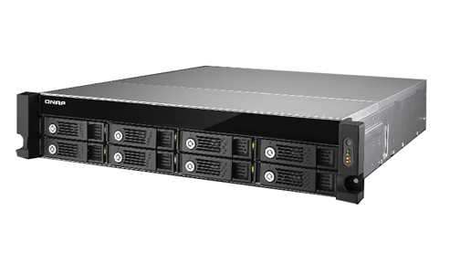 QNAP TVS-871U-RP-i5-8G-US - *Discontinued* - 2U 8-Bay iSCSI NAS, Intel Core i5 3.0GHz Quad Core, 8GB RAM, 4LAN, 10G-ready by QNAP