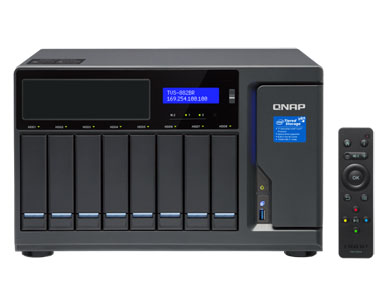 QNAP TVS-882BR-i7-32G-US - *Discontinued* - I7-7700 32GB 3.6GHZ 8-Bay NAS by QNAP