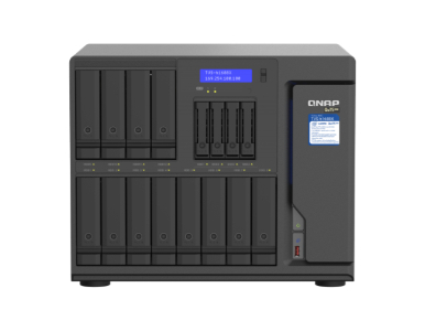 QNAP TVS-h1688X-W1250-32G-US - 16-Bay TurboNAS (12 x 3.5' HDD + 4 x 2.5' SSD), SATA 6G, Intel Xeon W-1250 6 cores 12 threads 3.3 by QNAP