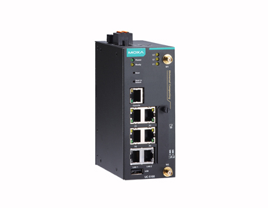 UC-5101-LX - Arm-based Industrial computing platform with Cortex-A8 1 GHz CPU, 4 serial ports, 2 Ethernet ports, SD socket by MOXA