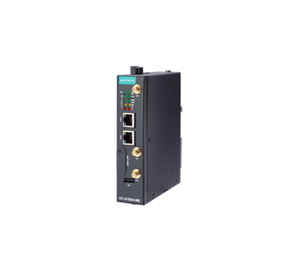 Moxa UC-8112A-ME-T-LX-EU - Arm-based wireless-enabled DIN-rail industrial computer with wide operating temperature, 1GHz CPU, 1G by MOXA