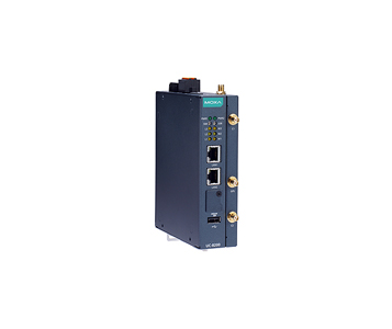 Moxa UC-8220-T-LX-EU-S - Arm-based wireless-enabled DIN-rail industrial computer with wide operating temperature, dual core 1GHz by MOXA