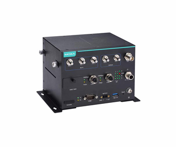 Moxa UC-8540-LX - Arm-based Vehicle-to-ground computing platform with multiple WWAN ports, with 2 mPCIe slots, and Linux pre-ins by MOXA